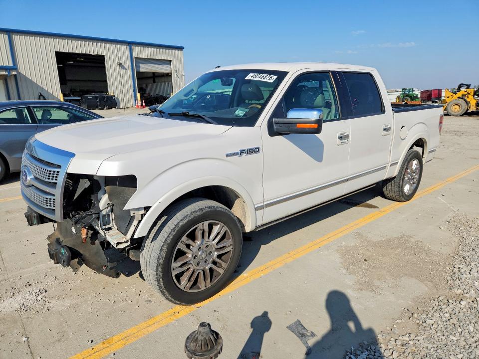 2010 Ford F-150 lightning VIN 1FTFW1CVXAFD39319 COPART salvage auction — FRONT END, ID - SALVAGE CERTIFICATE OF TITLE, sold $2,250 on 2026-07-09 (photo 1)