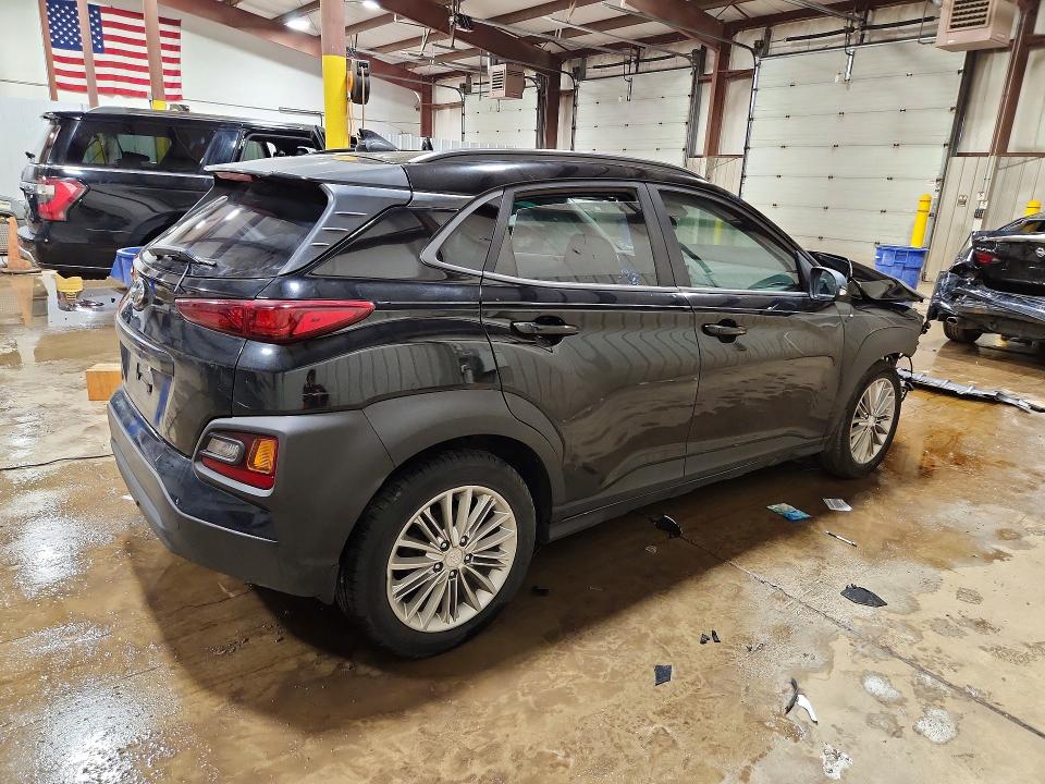 2019 Hyundai Kona VIN KM8K22AA3KU384529 COPART salvage auction — FRONT END, Tx - Salvage Vehicle Title, sold $1,400 on 2026-07-07 (photo 3)