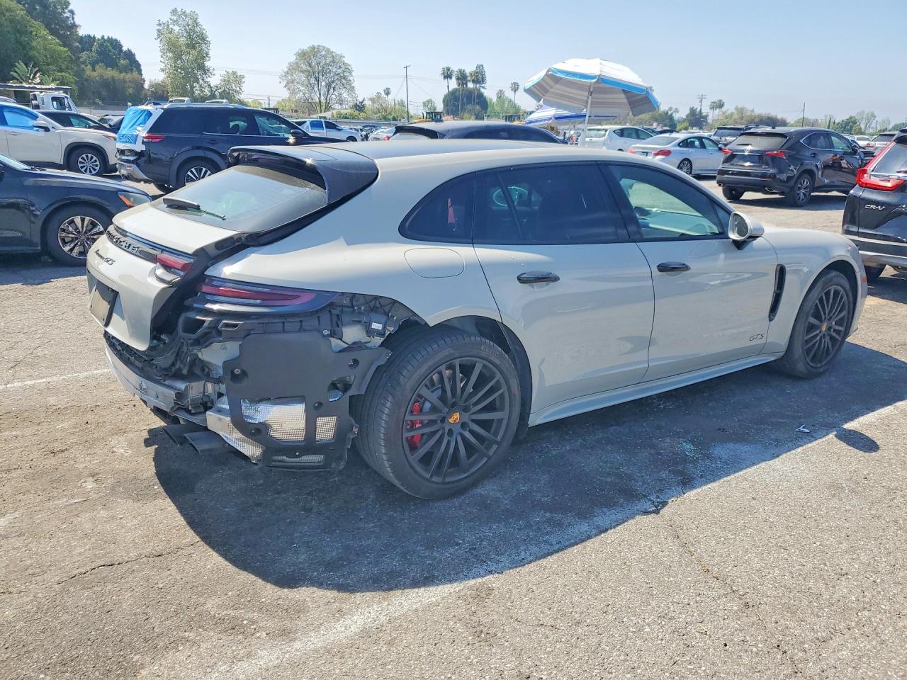 2019 Porsche Panamera VIN WP0CG2A74KL193965 COPART salvage auction — Rear End, CA - SALVAGE CERTIFICATE, sold $51,500 on 2026-08-11 (photo 3)