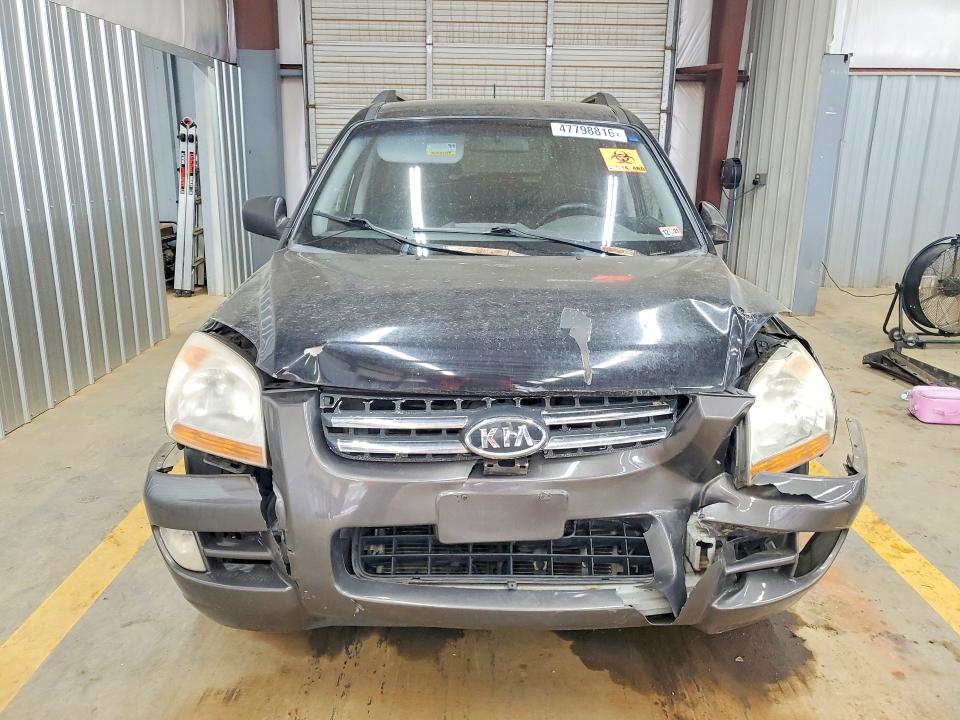 2005 Kia Sportage VIN KNDJE723157097648 COPART salvage auction — FRONT END, Nc - Salvage Certificate Of Title, sold $450 on 2026-07-08 (photo 5)