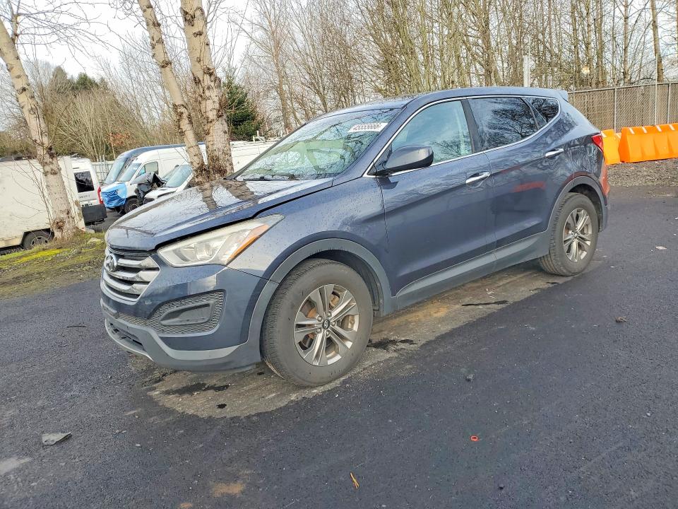 2016 Hyundai Santa fe VIN 5XYZT3LB1GG350495 COPART salvage auction — FRONT END, Id - Salvage Certificate Of Title, sold $2,150 on 2026-07-22 (photo 1)