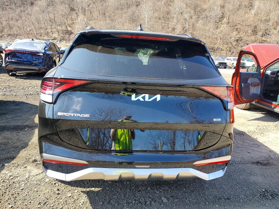 2025 Kia Sportage hybrid VIN KNDPXCDG9S7259521 COPART salvage auction — FRONT END, Nj - Cert Of Title-Salvage, sold $9,000 on 2026-07-03 (photo 6)