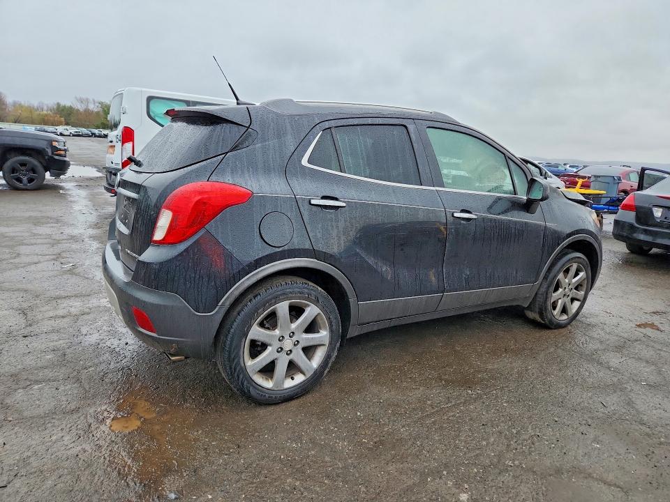 2013 Buick Encore VIN KL4CJHSB8DB113559 COPART salvage auction — ENGINE BURN, PA - CERTIFICATE OF SALVAGE, sold $400 on 2026-07-02 (photo 3)