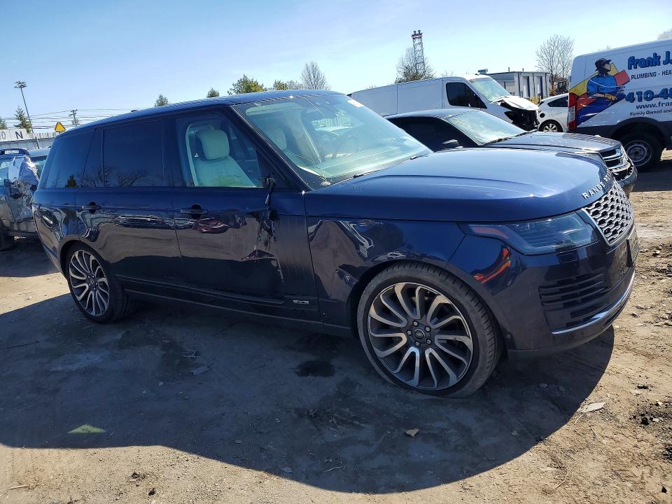2018 Land rover RANGE ROVER VIN SALGS5RE5JA394216 COPART salvage auction — SIDE, Md - Cert Of Salvage > 75% Damage, sold $6,000 on 2026-07-27 (photo 4)