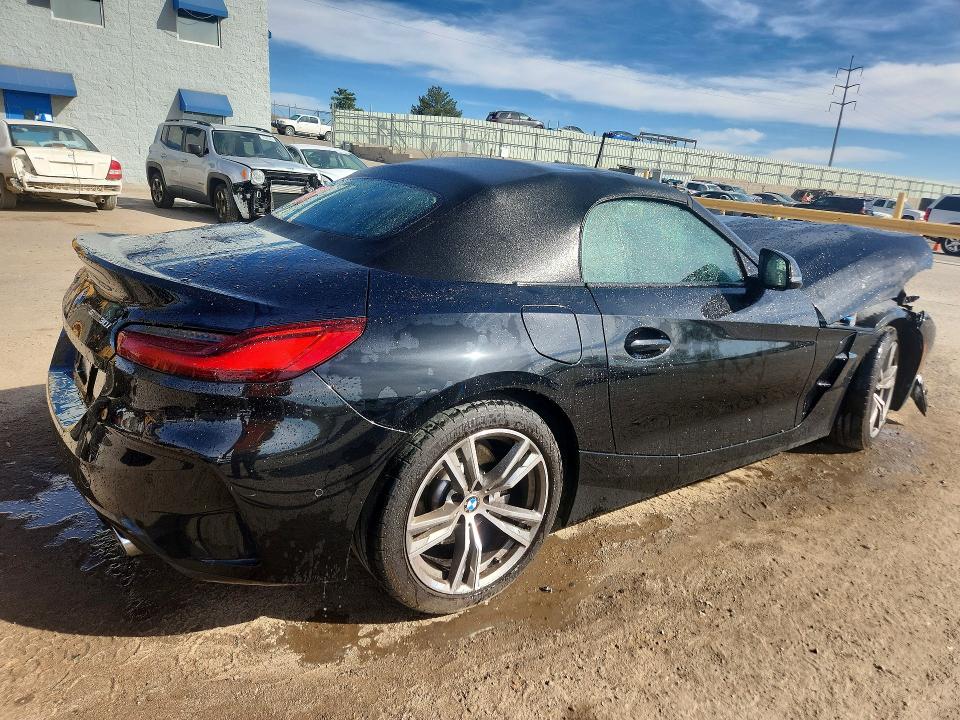 2026 BMW Z4 VIN WBAHF3C02TWY49785 COPART salvage auction — FRONT END, Tx - Certificate Of Title (P), sold $16,200 on 2026-07-27 (photo 3)