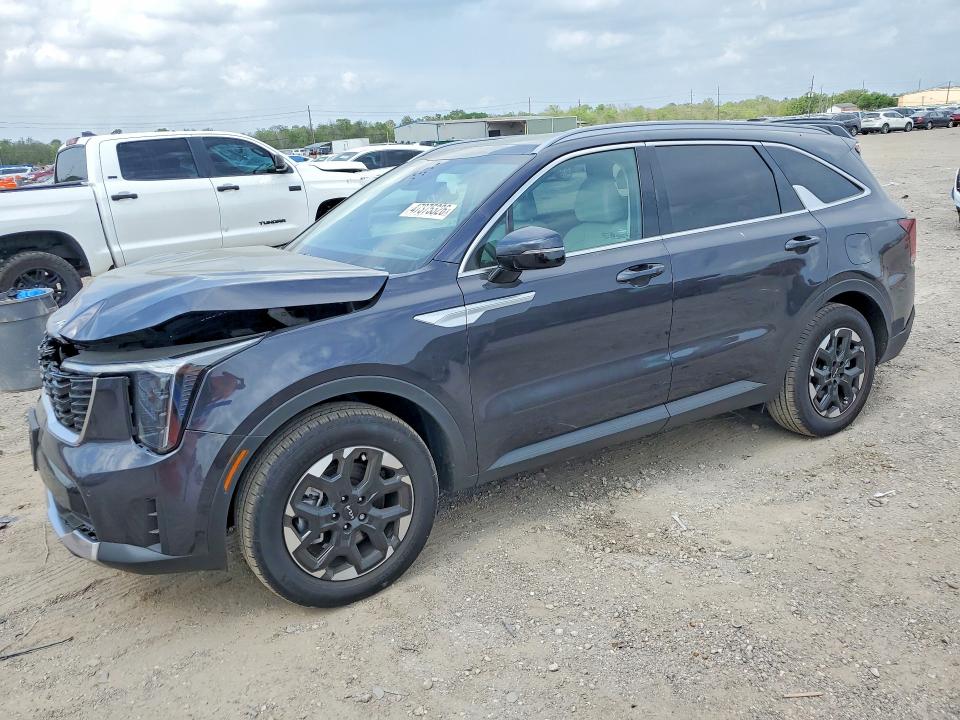 2026 Kia Sorento VIN 5XYRL4JC7TG441721 COPART salvage auction — FRONT END, Tx - Certificate Of Title, sold $11,200 on 2026-07-09 (photo 1)