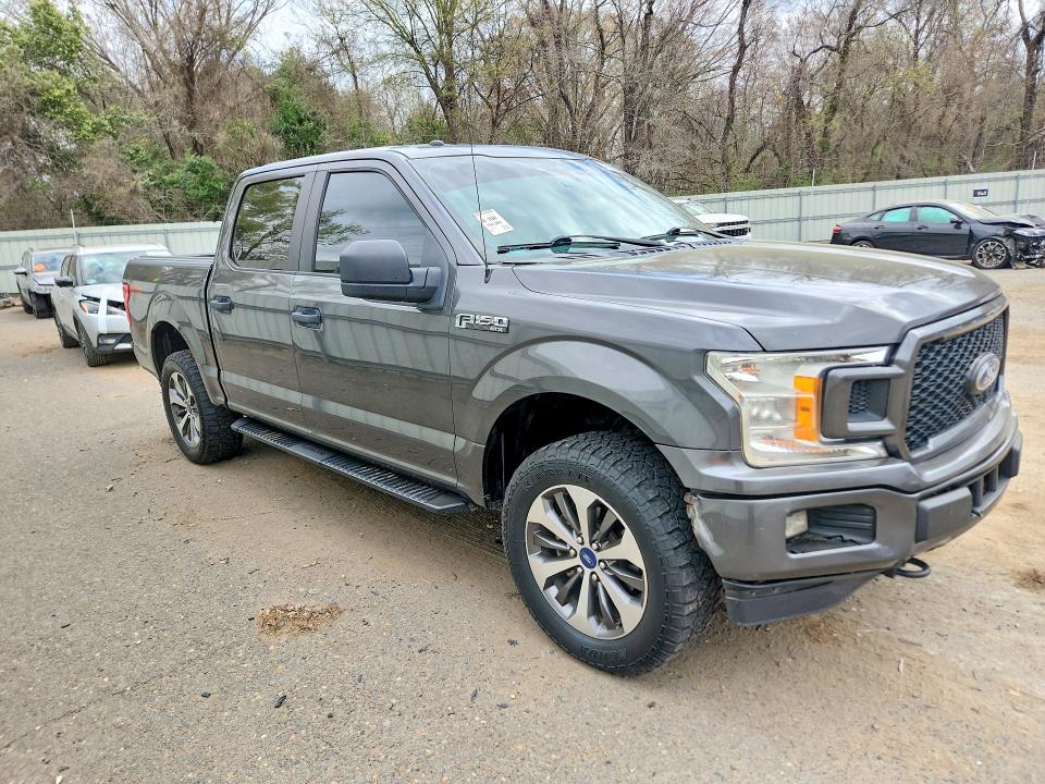2019 Ford F-150 Lightning VIN 1FTEW1E58KKC95029 COPART salvage auction — Front End, LA - CERTIFICATE OF TITLE, sold $9,400 on 2026-04-09 (photo 4)