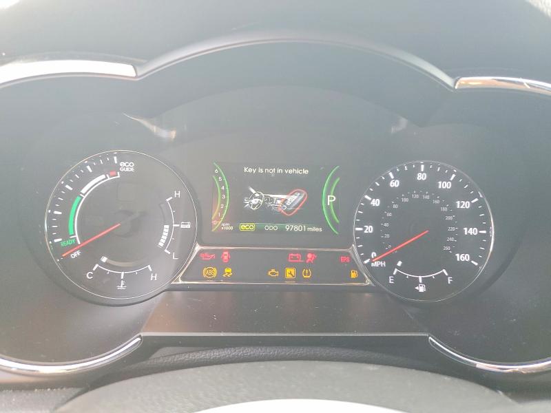 2013 Kia Optima VIN KNAGM4AD7D5059192 COPART salvage auction — FRONT END, Ca - Dis/Dlr/Exp Only Clean Title, sold $1,600 on 2026-07-03 (photo 9)