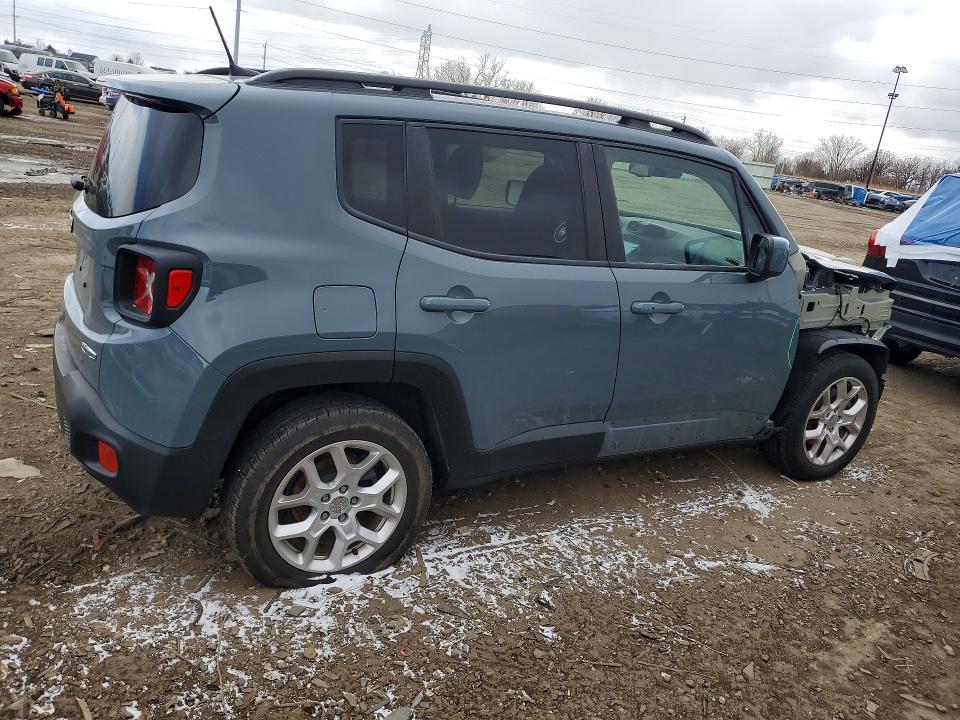 2018 Jeep Renegade VIN ZACCJABB7JPH66477 COPART salvage auction — FRONT END, Id - Salvage Certificate Of Title, sold $925 on 2026-07-10 (photo 3)