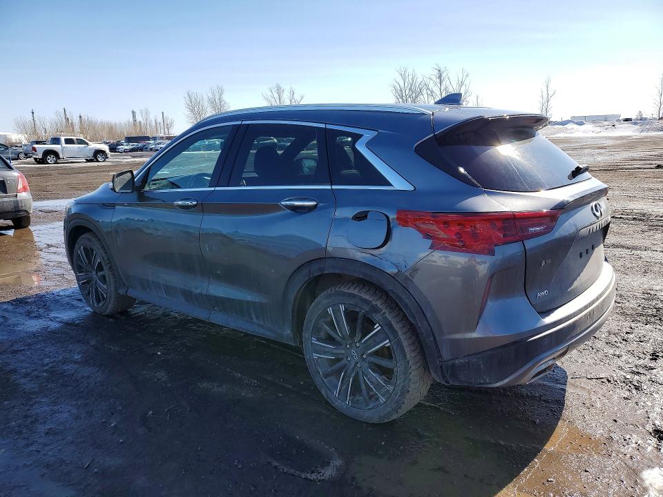 2022 Infiniti Qx50 VIN 3PCAJ5BB0NF106602 COPART salvage auction — SIDE, Qc - Gravement Accidente, sold $8,900 on 2026-07-07 (photo 2)