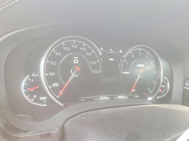 2019 BMW M5 VIN WBSJF0C54KB448090 COPART salvage auction — FRONT END, Co - Public - Salvage Title, sold $18,000 on 2026-07-07 (photo 9)