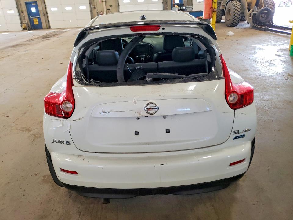 2013 Nissan Juke VIN JN8AF5MV6DT215011 COPART salvage auction — FRONT END, Ia - Certificate Of Title, sold $1,150 on 2026-07-07 (photo 6)