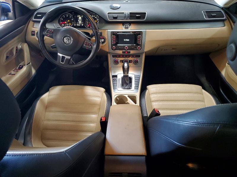 2013 Volkswagen Passat cc VIN WVWRP7AN2DE528511 COPART salvage auction — FRONT END, Salvage Title, sold $1,050 on 2026-08-12 (photo 8)