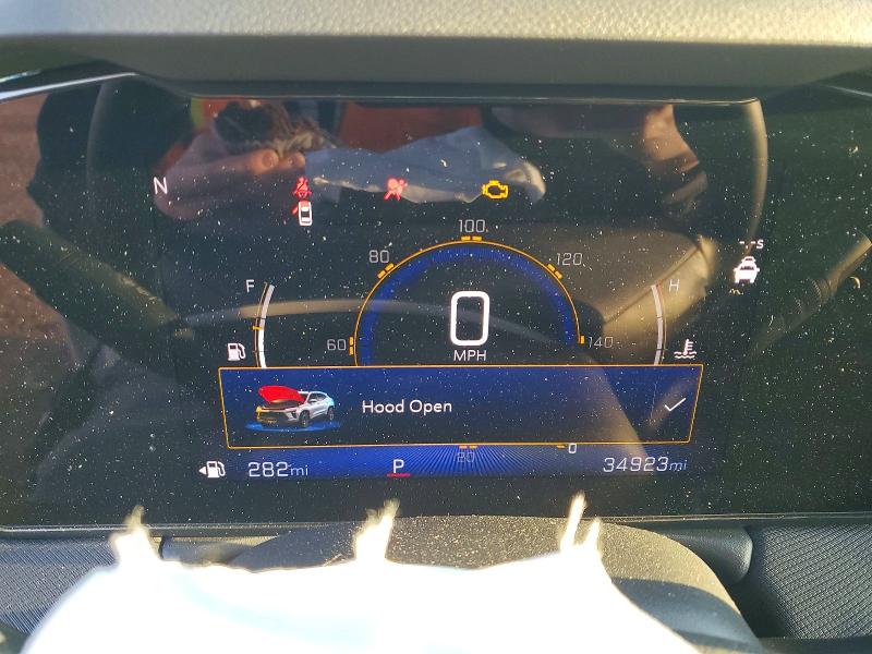 2024 Chevrolet Trailblazer VIN KL79MPSL5RB145898 COPART salvage auction — FRONT END, Mi - Cert Of Title-Salvage Vehicle, sold $3,850 on 2026-07-22 (photo 9)