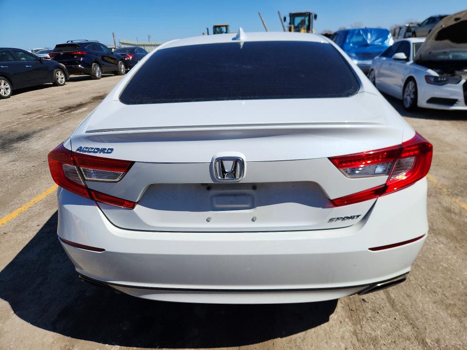 2019 Honda Accord VIN 1HGCV1E32KA100834 COPART salvage auction — FRONT END, Wv - Salvage Certificate, sold $4,700 on 2026-08-03 (photo 6)