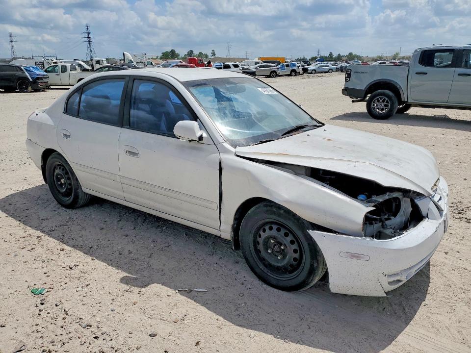 2005 Hyundai Elantra VIN KMHDN46D95U149264 COPART salvage auction — FRONT END, Tx - Salvage Vehicle Title, sold $200 on 2026-07-24 (photo 4)