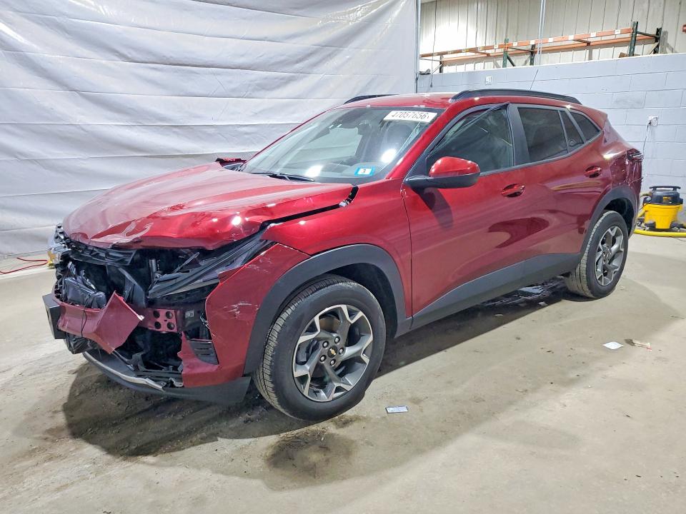 2025 Chevrolet Trax VIN KL77LHEP6SC217660 COPART salvage auction — FRONT END, Nh - Cert Of Title-Salvage, sold $1,900 on 2026-07-09 (photo 1)