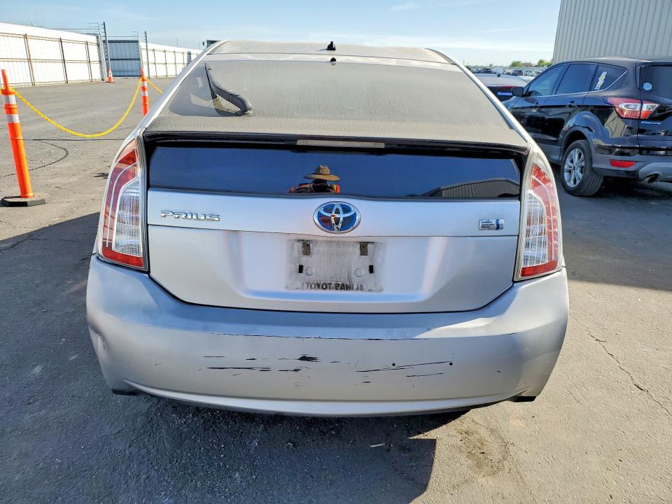 2012 Toyota Prius VIN JTDKN3DU0C5459366 COPART salvage auction — FRONT END, Ca - Salvage Certificate, sold $725 on 2026-07-27 (photo 6)