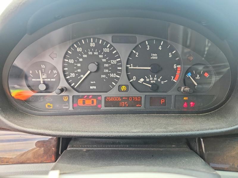 1999 BMW 3 series VIN WBAAM3334XFP58752 COPART salvage auction — FRONT END, Tx - Salvage Vehicle Title, sold $25 on 2026-07-08 (photo 9)