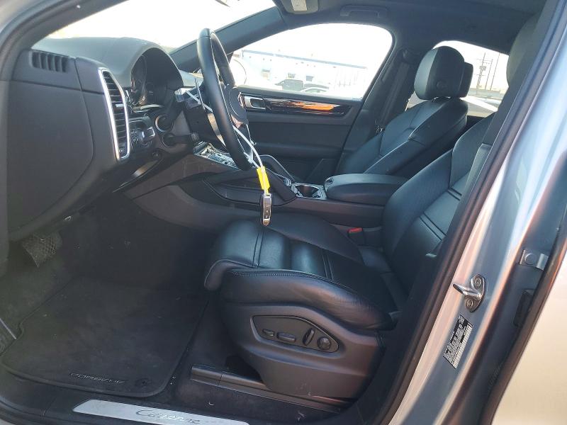 2022 Porsche Cayenne VIN WP1BE2AY8NDA51058 COPART salvage auction — Front End, CA - SALVAGE CERTIFICATE (P), sold $37,000 on 2026-04-21 (photo 7)