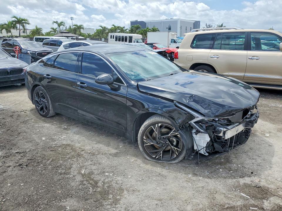 2025 Kia K5 VIN KNAG64J71S5299856 COPART salvage auction — FRONT END, Id - Salvage Certificate Of Title, sold $8,200 on 2026-07-17 (photo 4)