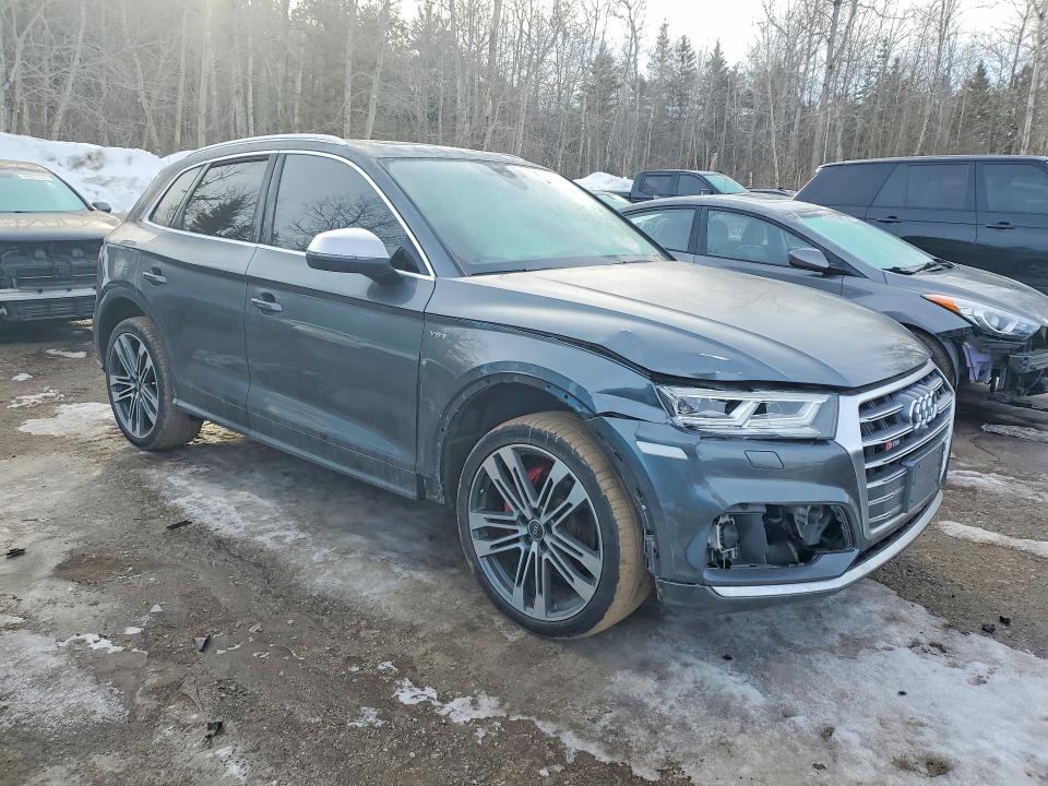 2018 Audi Q5 VIN WA1C4AFY7J2144097 COPART salvage auction — FRONT END, On - Permit Salvage, sold $7,300 on 2026-07-30 (photo 4)