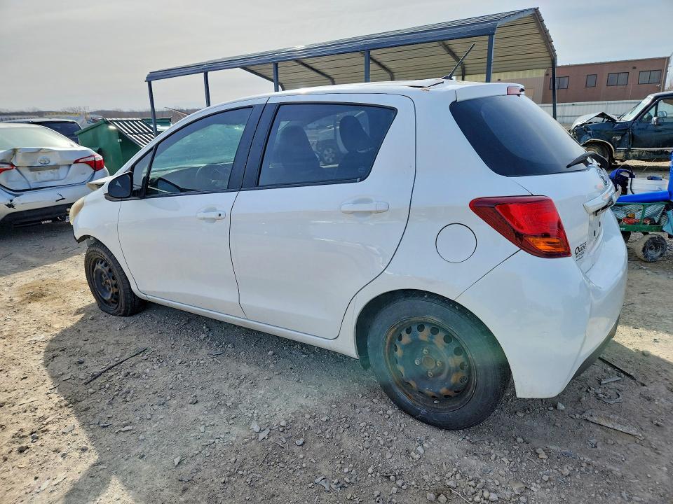 2015 Toyota Yaris VIN VNKKTUD30FA041850 COPART salvage auction — FRONT END, Salvage Title, sold $200 on 2026-07-21 (photo 2)