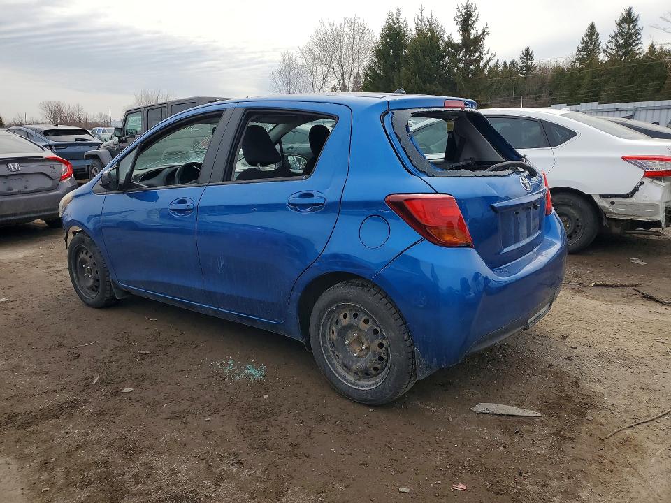 2015 Toyota Yaris VIN VNKKTUD33FA042295 COPART salvage auction — FRONT END, On - Permit Salvage, sold $2,200 on 2026-07-09 (photo 2)