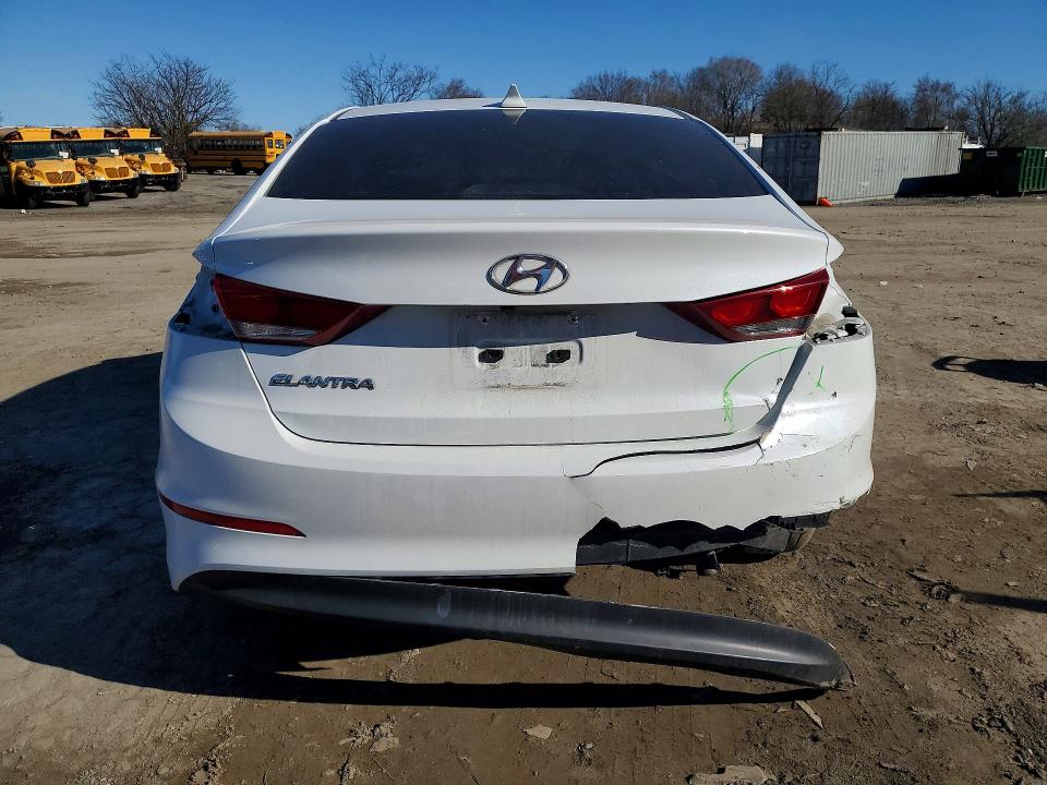2017 Hyundai Elantra VIN 5NPD84LF1HH120499 COPART salvage auction — REAR END, Md - Cert Of Salvage > 75% Damage, sold $2,200 on 2026-07-23 (photo 6)