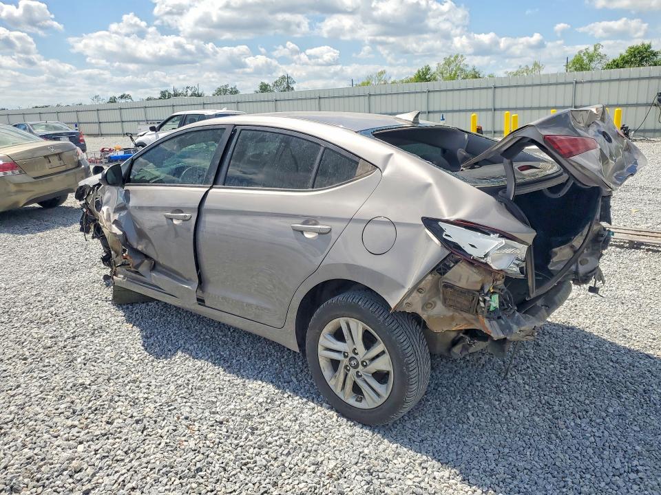 2020 Hyundai Elantra VIN KMHD84LF1LU039142 COPART salvage auction — ALL OVER, Tx - Nonrepairable Title, sold $325 on 2026-07-06 (photo 2)