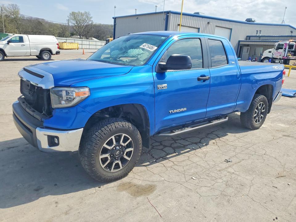2018 Toyota Tundra VIN 5TFUW5F19JX698775 COPART salvage auction — FRONT END, Al - Cert Of Title-Salvage Title, sold $8,100 on 2026-07-14 (photo 1)