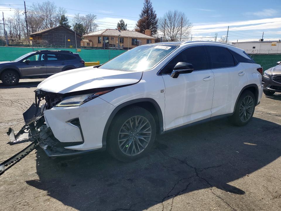 2016 Lexus Rx VIN 2T2BZMCAXGC010315 — COPART salvage auction photo