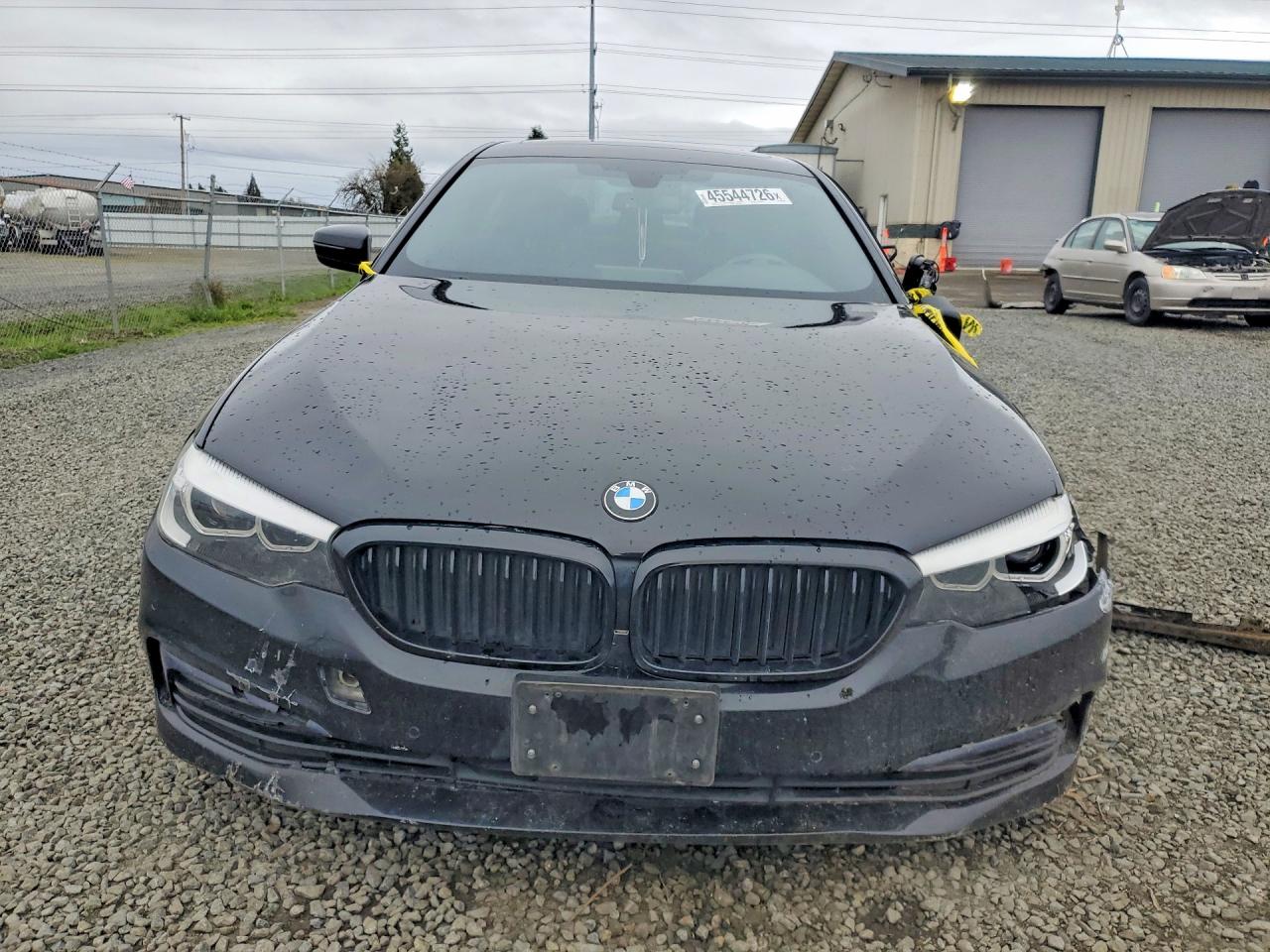 2018 BMW 5 Series VIN WBAJA5C55JWA57637 COPART salvage auction — Side, OR - SALVAGE TITLE CERTIFICATE, sold $4,250 on 2026-06-30 (photo 5)
