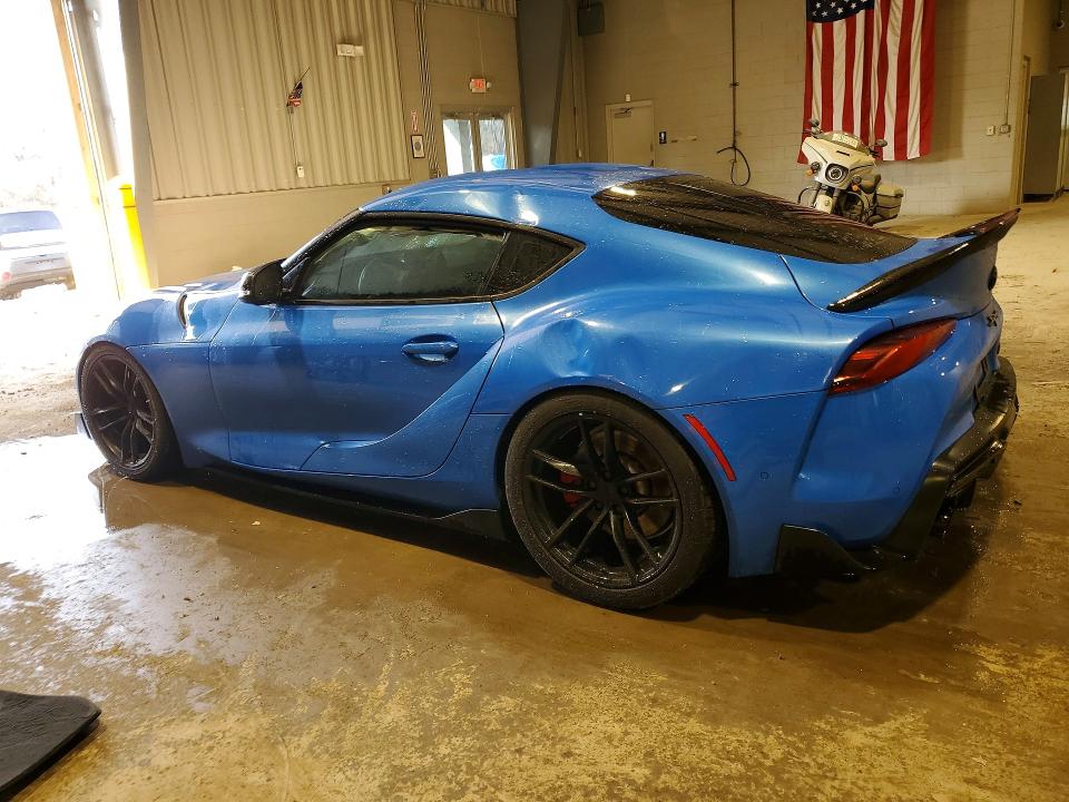 2021 Toyota Supra VIN WZ1DB0C06MW036786 COPART salvage auction — SIDE, Pa - Certificate Of Salvage, sold $14,800 on 2026-07-29 (photo 2)