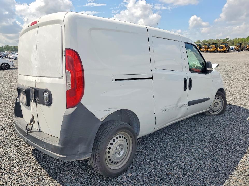 2021 Ram Promaster city VIN ZFBHRFAB4M6S94763 COPART salvage auction — FRONT END, FL - CERTIFICATE OF TITLE, sold $150 on 2026-08-06 (photo 3)
