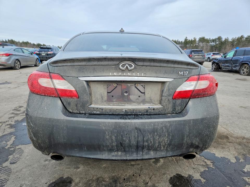 2011 Infiniti M37 VIN JN1BY1AP5BM320108 COPART salvage auction — FRONT END, FL - CERT OF TITLE SLVG REBUILDABLE, sold $150 on 2026-07-17 (photo 6)