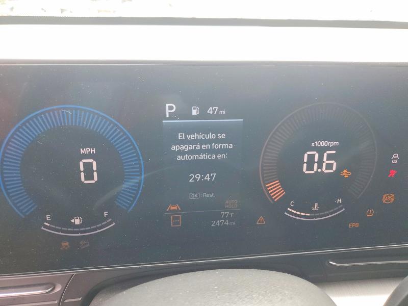 2026 Hyundai Kona VIN KM8HF3AB6TU357405 COPART salvage auction — SIDE, Fl - Cert Of Title Slvg Rebuildable, sold $10,100 on 2026-07-06 (photo 9)