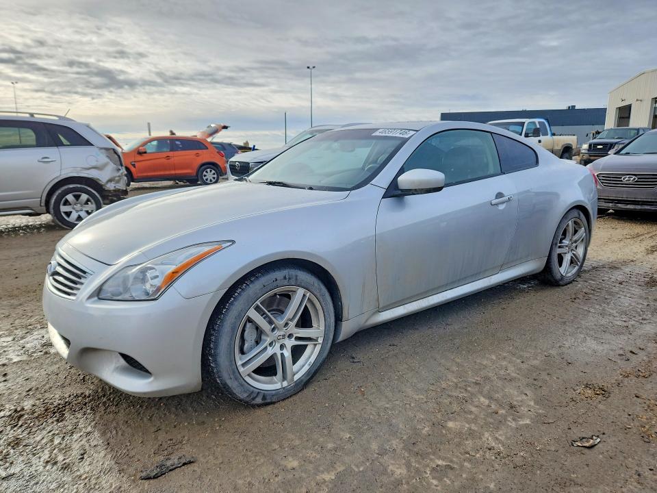 2009 Infiniti G37 VIN JNKCV64E69M605541 COPART salvage auction — SIDE, AB - BOS - SALVAGE, sold $400 on 2026-07-23 (photo 1)