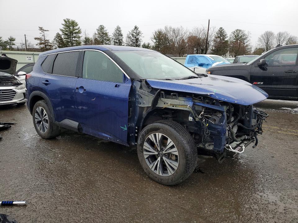 2023 Nissan Rogue VIN 5N1BT3BA3PC793113 COPART salvage auction — FRONT END, Pa - Certificate Of Salvage, sold $4,400 on 2026-07-06 (photo 4)