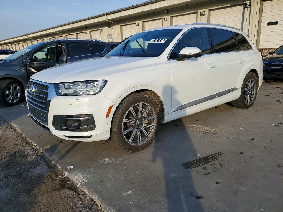 2018 Audi Q7 VIN WA1VAAF7XJD013663 COPART salvage auction — REAR END, KY - CERT OF TITLE-SALVAGE, sold $8,000 on 2026-07-27 (photo 1)