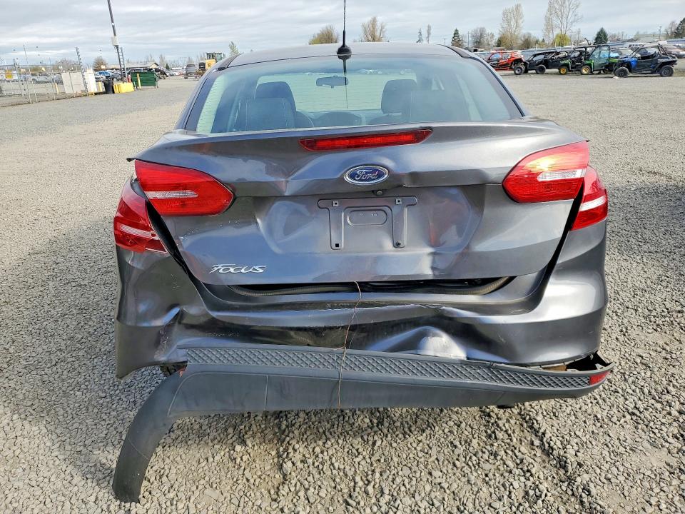 2018 Ford Focus VIN 1FADP3E27JL323251 COPART salvage auction — REAR END, Or - Lien Papers Salvage, sold $1,125 on 2026-07-21 (photo 6)