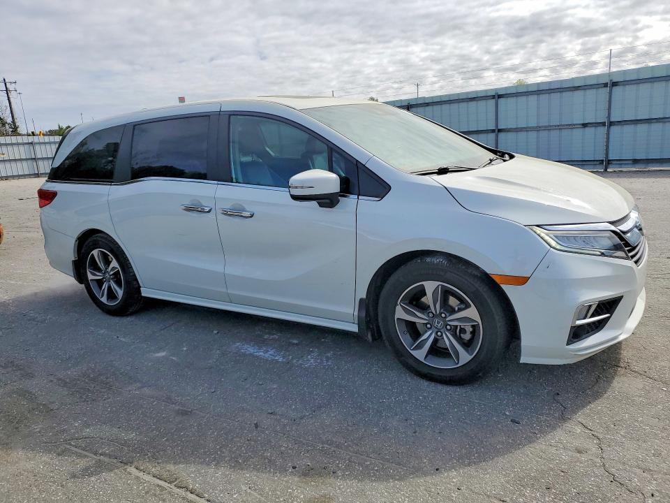 2018 Honda Odyssey VIN 5FNRL6H85JB039374 COPART salvage auction — FRONT END, Nc - Salvage Certificate Of Title, sold $8,000 on 2026-07-02 (photo 4)
