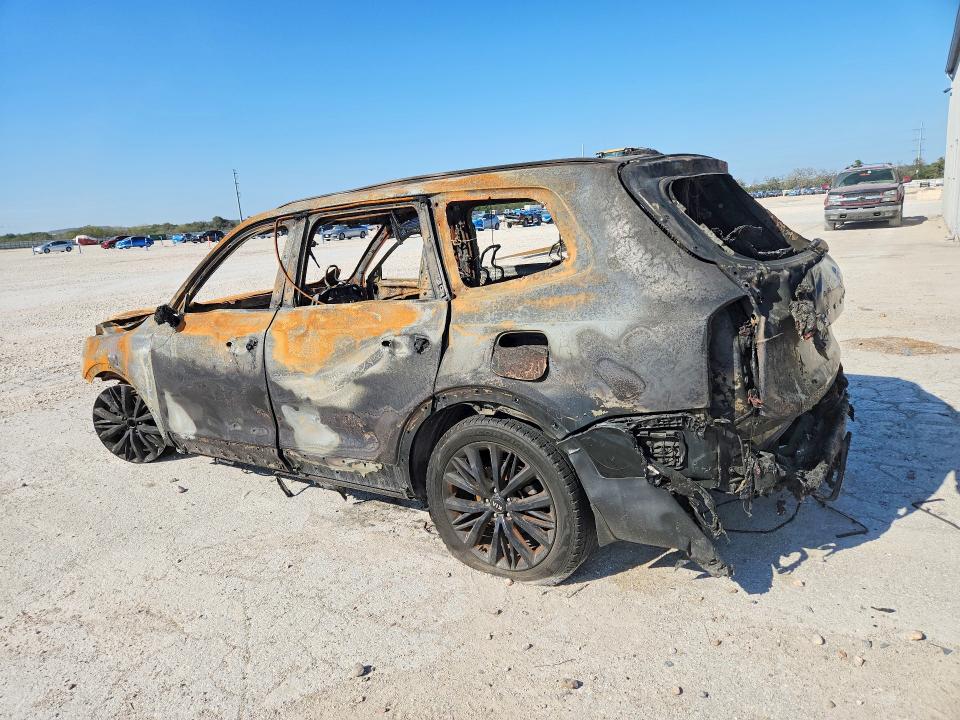 2020 Kia Telluride VIN 5XYP54HC3LG041999 COPART salvage auction — Burn, TX - NONREPAIRABLE TITLE, sold $90 on 2026-07-02 (photo 2)