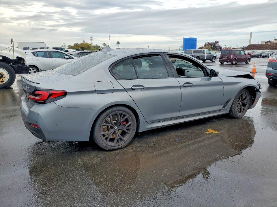2023 BMW 5er VIN WBA53BH04PWY23306 COPART salvage auction — FRONT END, Hi - Certificate Of Salvage, sold $2,050 on 2026-07-20 (photo 3)