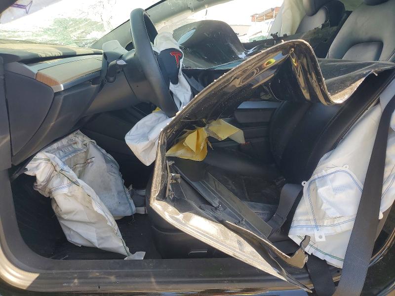 2021 Tesla Model 3 VIN 5YJ3E1EBXMF980200 COPART salvage auction — FRONT END, Ca - Salvage Certificate, sold $225 on 2026-07-24 (photo 7)