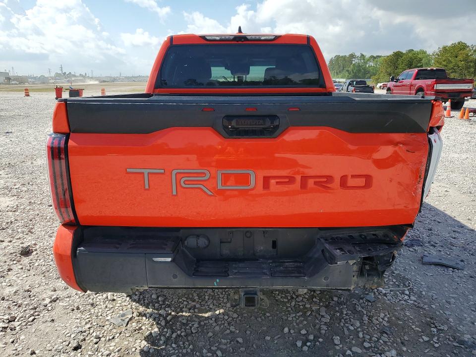 2023 Toyota Tundra VIN 5TFPC5DB1PX024596 COPART salvage auction — REAR END, Tx - Certificate Of Title, sold $23,600 on 2026-07-28 (photo 6)