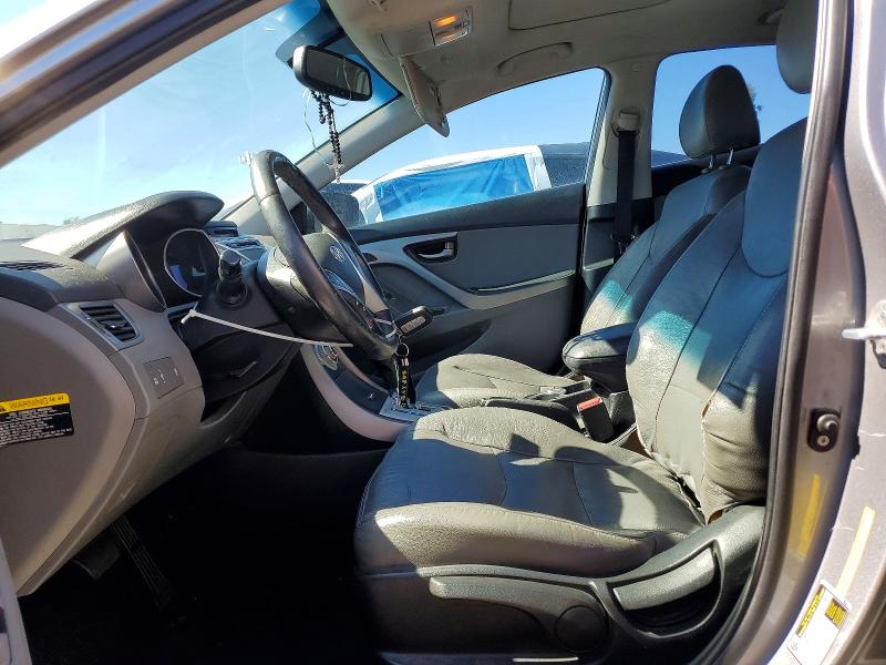 2012 Hyundai Elantra VIN KMHDH4AE5CU205513 COPART salvage auction — MINOR DENT/SCRATCHES, Nv - Certificate Of Title, sold $225 on 2026-07-29 (photo 7)