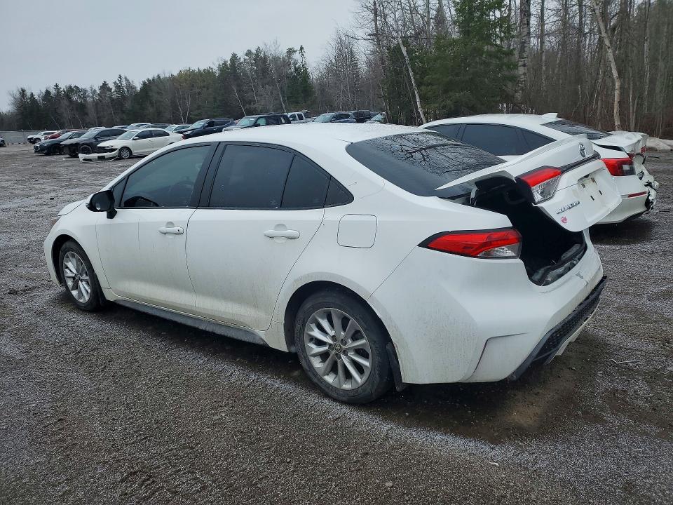 2020 Toyota Corolla VIN 5YFB4RBE9LP004326 COPART salvage auction — REAR END, On - Permit Salvage, sold $8,400 on 2026-07-14 (photo 2)