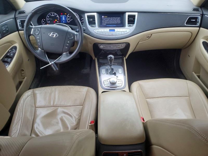 2011 Hyundai Genesis VIN KMHGC4DF5BU114515 COPART salvage auction — REAR END, Mi - Certificate Of Title, sold $500 on 2026-07-22 (photo 8)