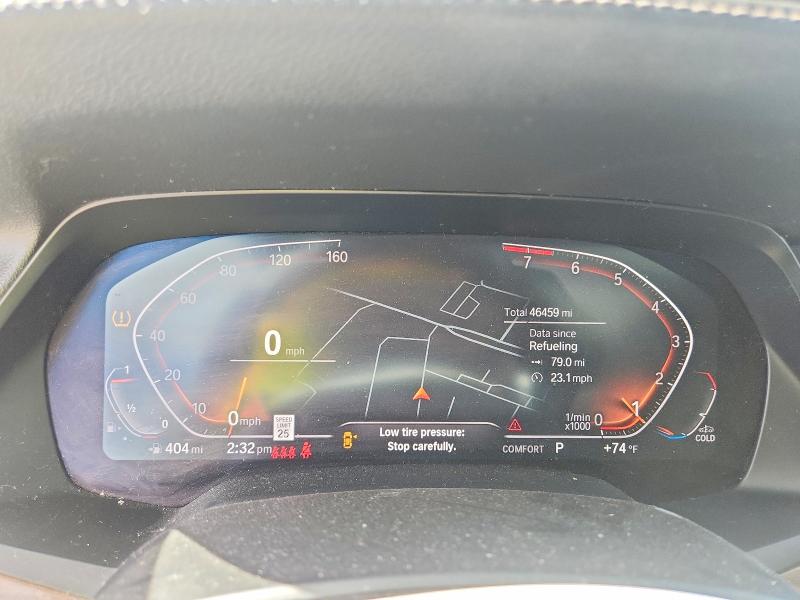 2020 BMW X6 VIN 5UXCY6C01L9C82879 COPART salvage auction — FRONT END, ID - SALVAGE CERTIFICATE OF TITLE, sold $24,300 on 2026-07-09 (photo 9)